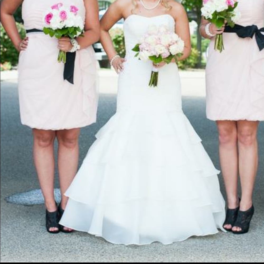 Wedding Dress from David’s bridal.